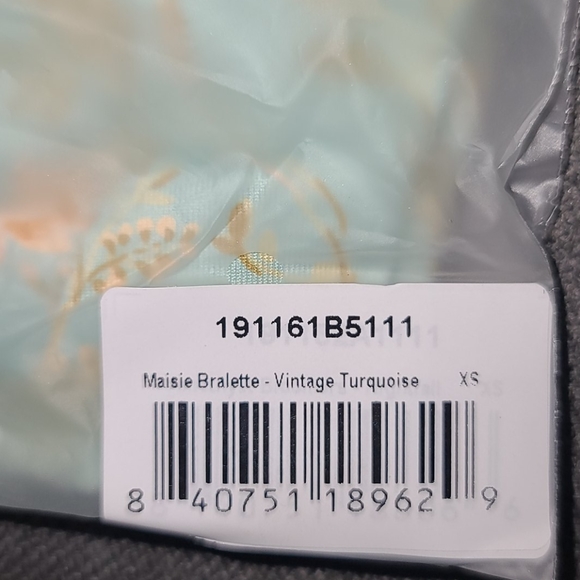 New spell designs maisie bralette turquoise XS bra - Picture 12 of 12